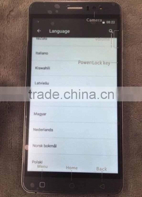 315-Cheap Cellphone Smartphone 3g Mobile Phone Metal CNC Body Design Ultra Thin And 6.0inch With Android 5.1 Multi-language