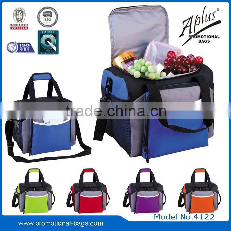 2015 trendy cute food delivery soft cooler bag with handle