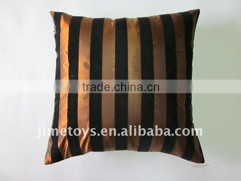 JM303 taffeta cushion with flocking and foil