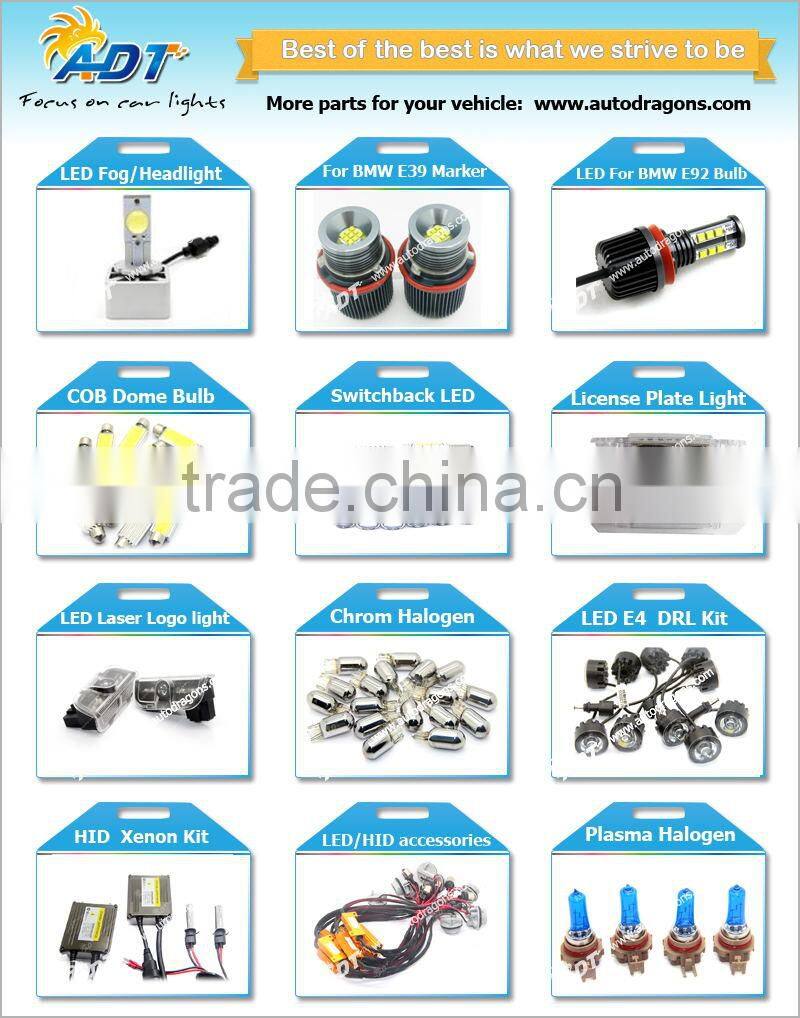 2x White Error Free LED License Plate Lamps For Lexus IS GS ES RX for Toyota for Prius