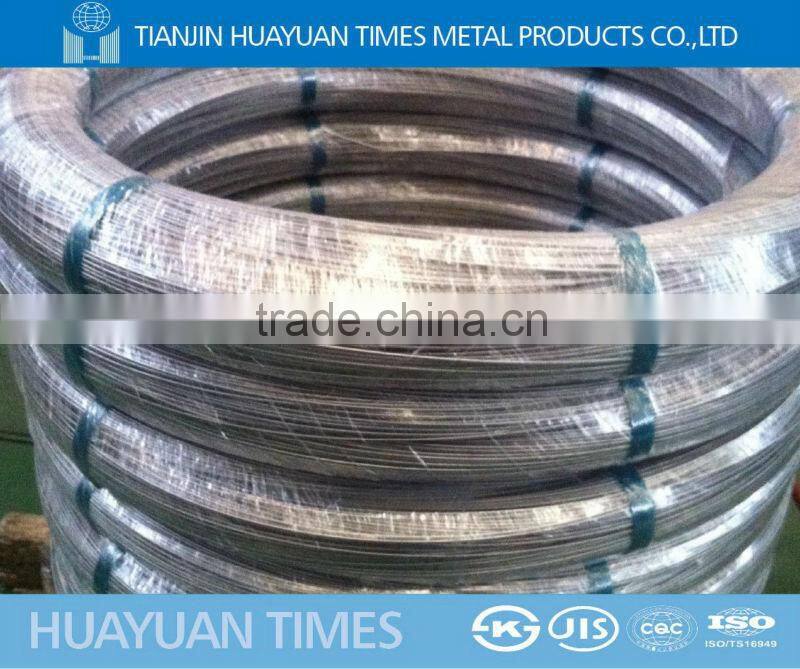 Galvaznized oval wire