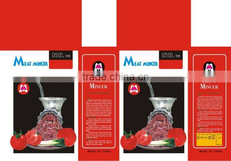 HAND OPERATED MANUAL MEAT MILL MEAT MINCER MEAT GRINDER NO.32