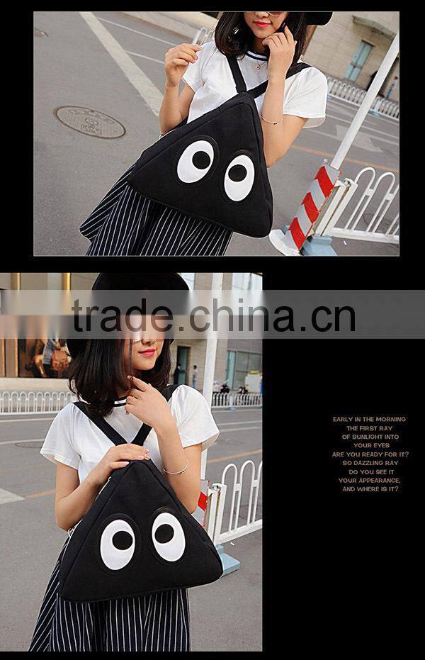 Big Eye Strips Backpack Bag Emoji Promotion