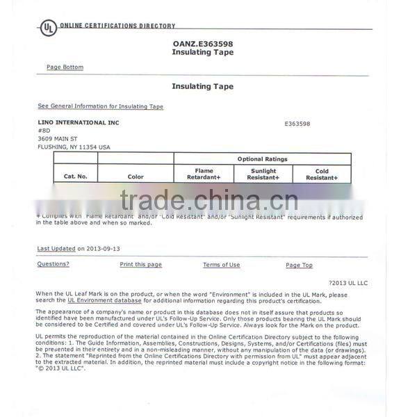 Wonder PVC Electrical Insulation Tape with Low Price