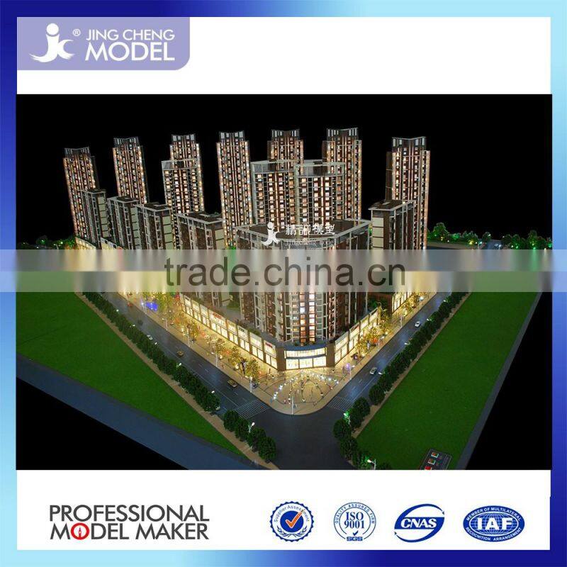 Architectural model of apartment