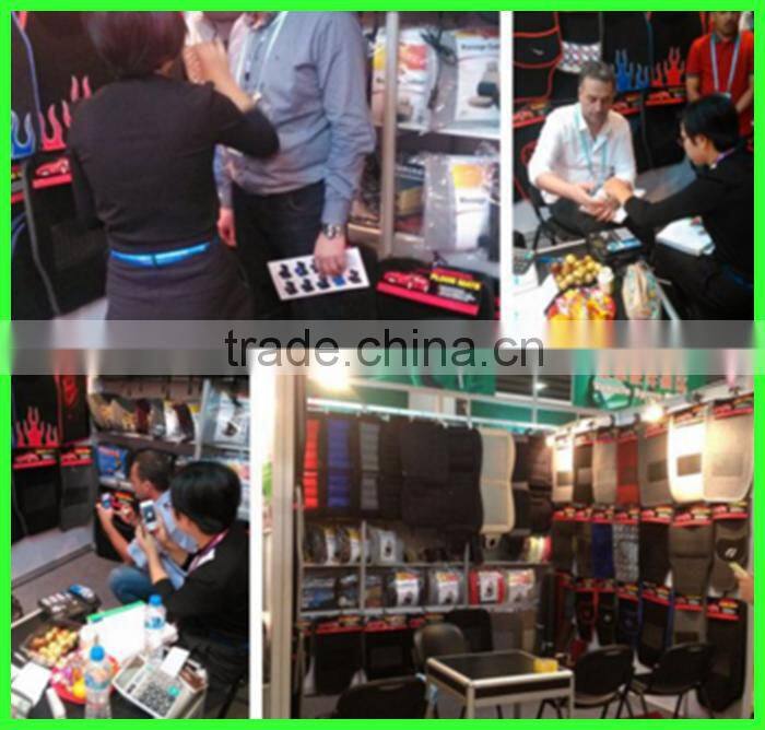 Universal fit polyester multifunctional heating cooling car seat massage cushion