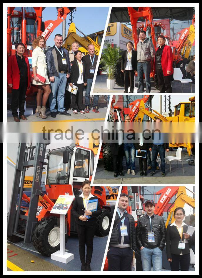 SZM Small wheel loader for 0.8Ton capacity with Changchai engine