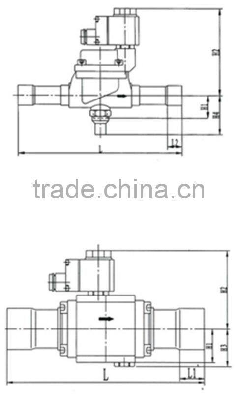 QXR plunger solenod valve thermal expansion valve