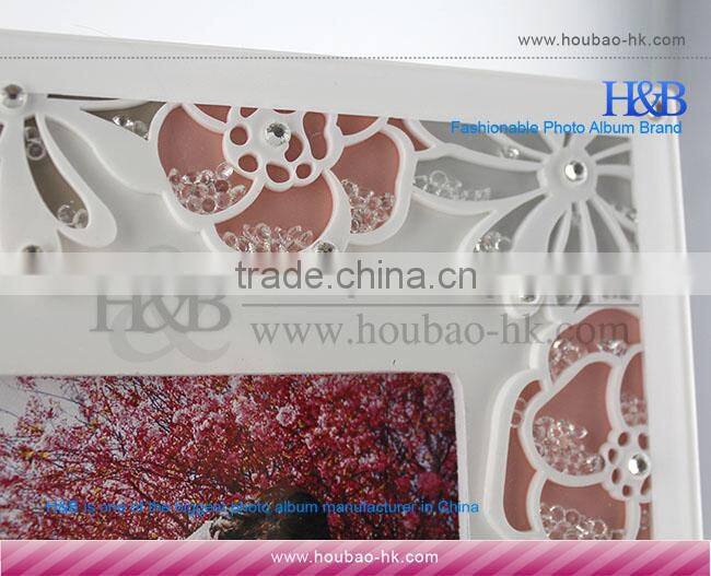 hot sales wedding album gift latest manufactures photo album heart shape photo album