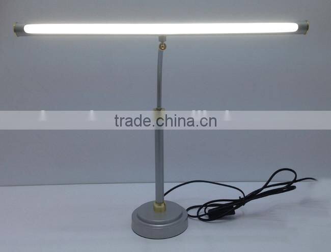 Black/Silver/Antique Brass 5Watt piano lamp