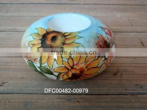decorative ceramic handpaint small ashtray