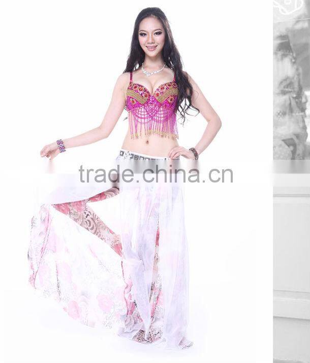 Silk Nice Expansion Beautiful Comfortable Belly Dance Skirt Pants(2131)