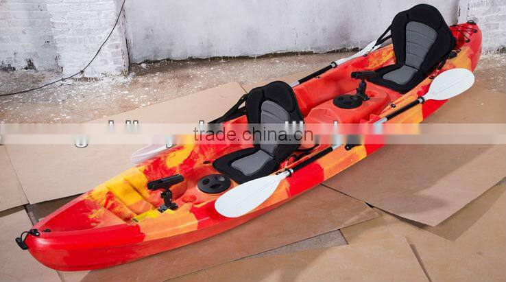 plastic three person kayak family kayak high quality
