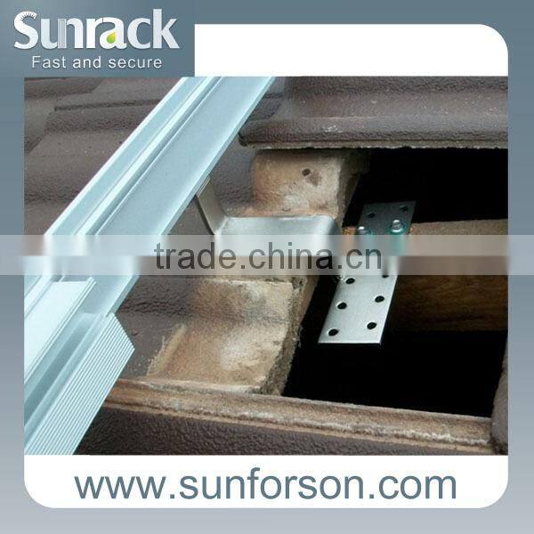 Extrusion Aluminum Base Profiles for Solar Mounting System