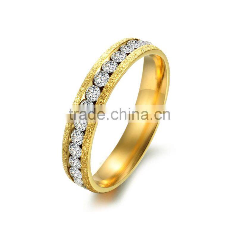 Alibaba Express Jewelry 18K Light Weight Of Gold Ring