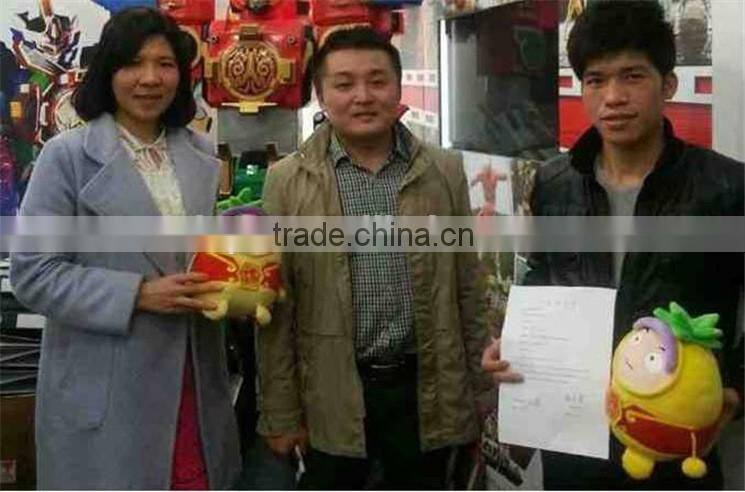 Alpha Animation Auldey Customize 10" creative plush stuffed toy pineapple for kid