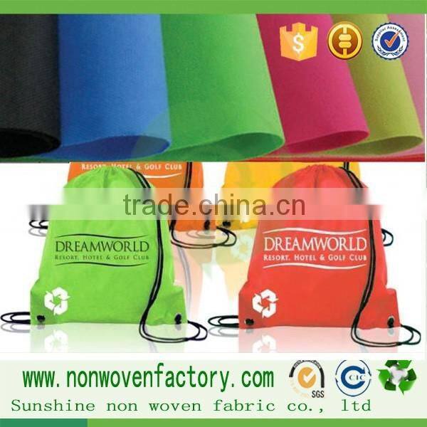 PP nonwoven 80gsm to Die-cut handle shopping bag