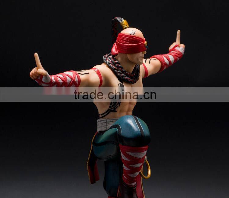 league of legends Pulsef Prodigal Explorer Future Warrior army Ezreal figure Customize game lol plastic pvc collection oem odm