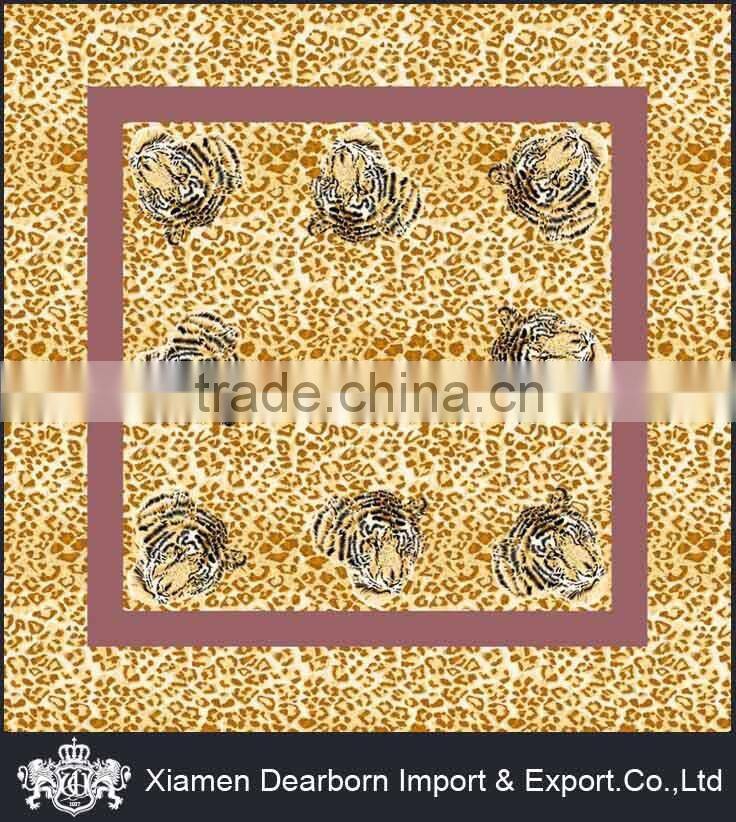 Plain Polyester Square Scarf