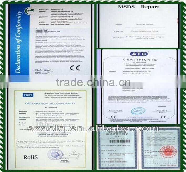 AOLQ Factory DIrectly automatic high speed sensor hand dryer for toilet