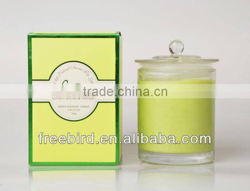 Handmade Scented in Glass Jar