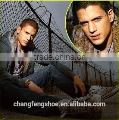 2015 F.W. New Arrival men fashion sneakers leather sport shoes elevator shoes taller shoes