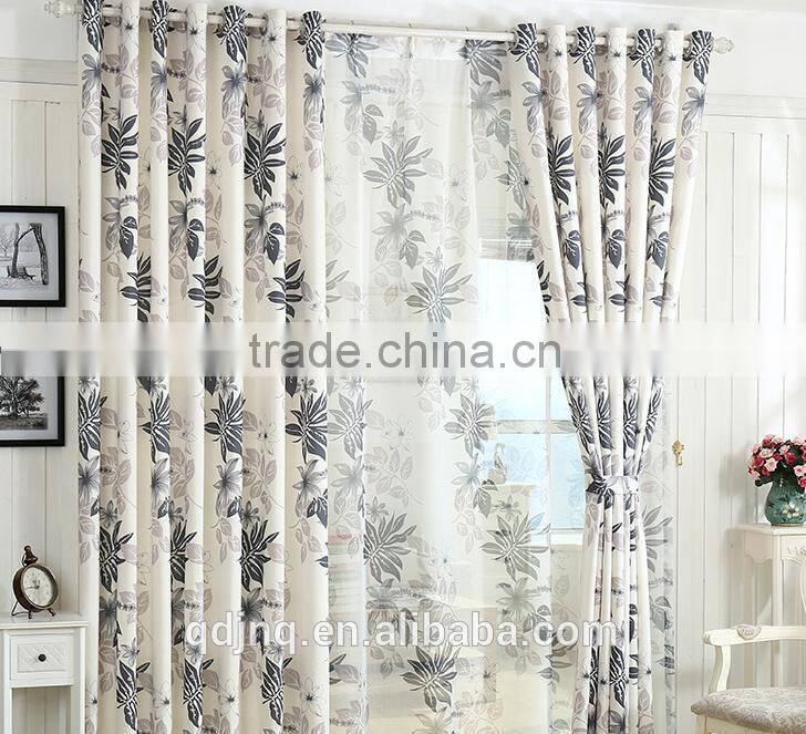Wholesale China Luxury European Style Printed Window Curtains and Drapes