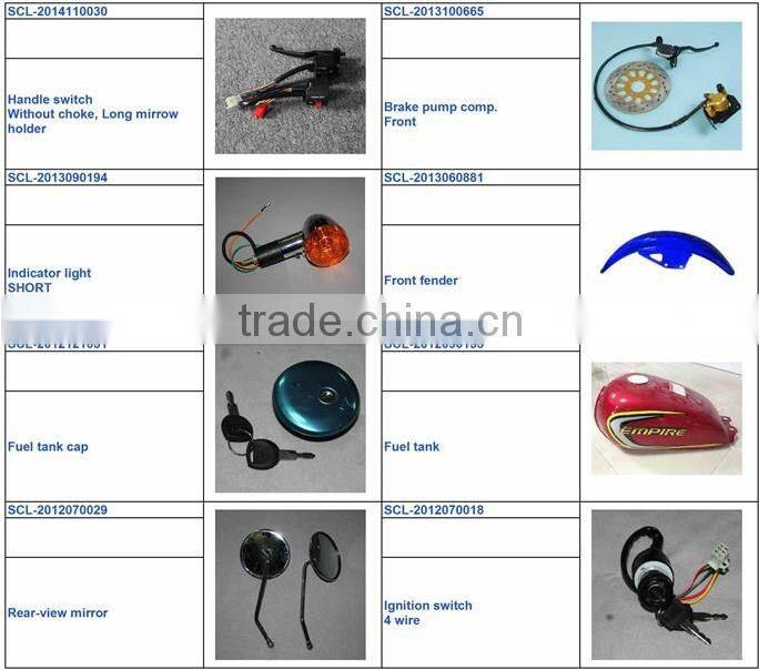 SCL-2014110030 High quality motorcycles handle bar switch for OWEN150 motorcycle part