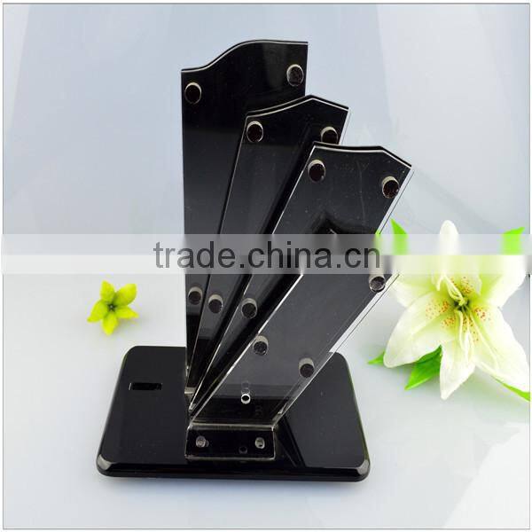 Durable convenience acrylic knife holder wholesale