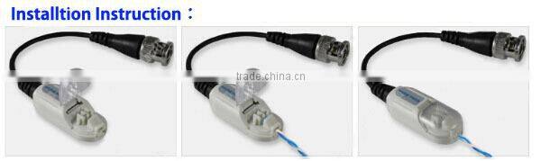 1CH Passive utp video balun for CCTV, passive video balun
