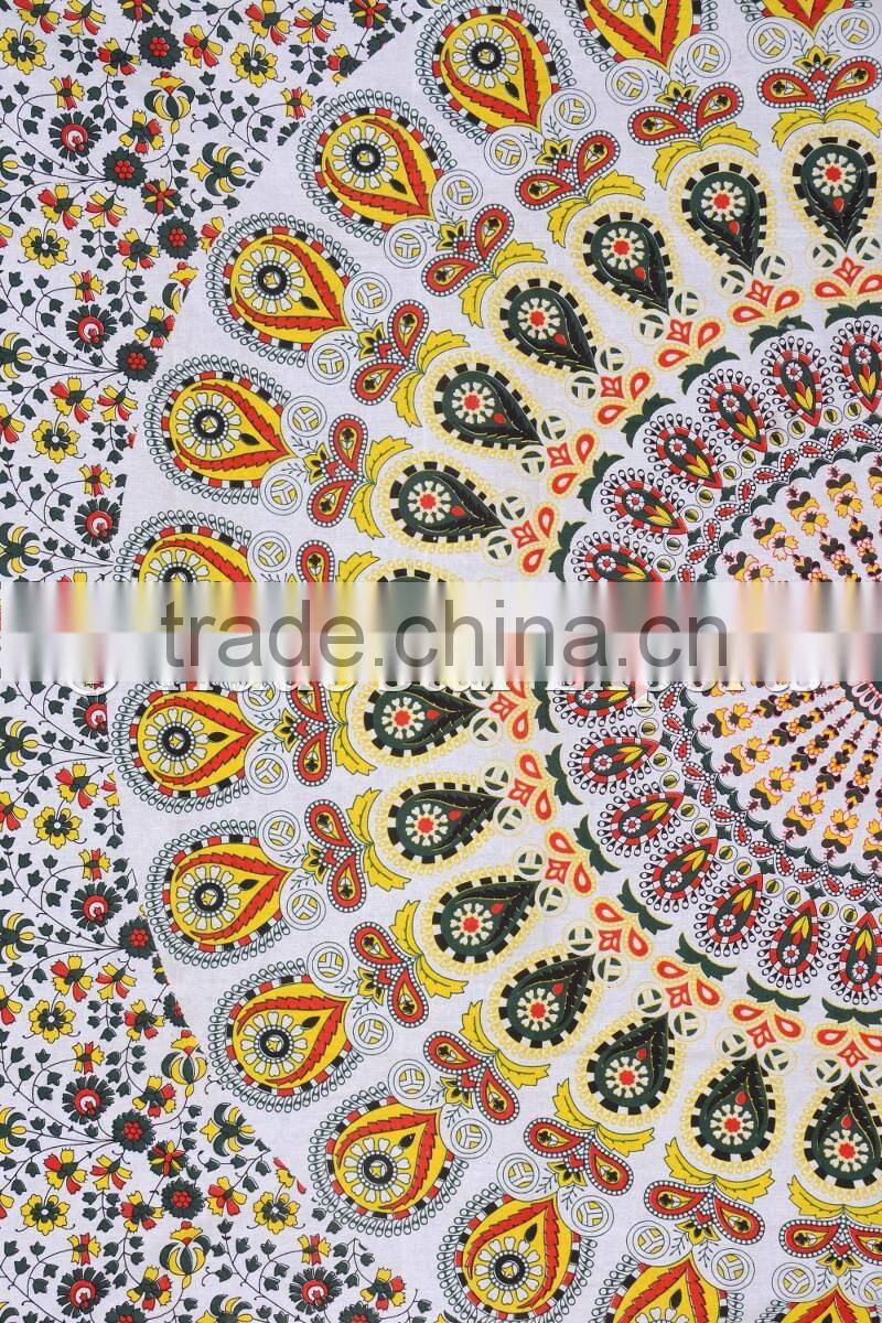 Ethnic Wall Hangings Indian Mandala Hippie Bohemian Wall Decoraiton Cotton Tapestry