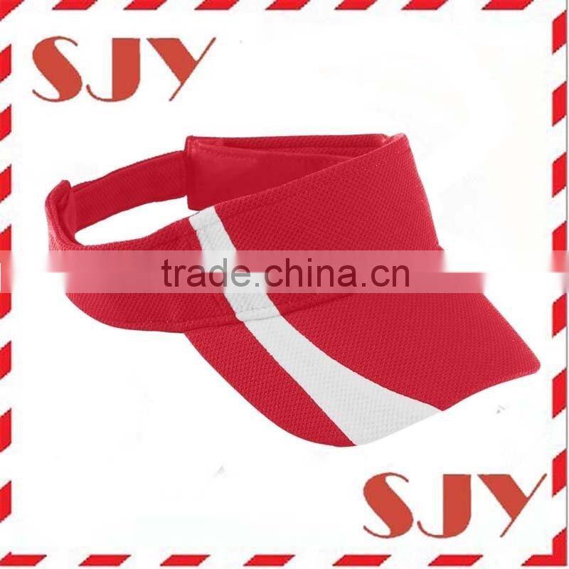 Kids' adjustable wicking mesh two-color sun visor hat