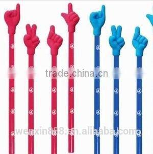 promotional heart shape magic quill feather pen for holiday gifts