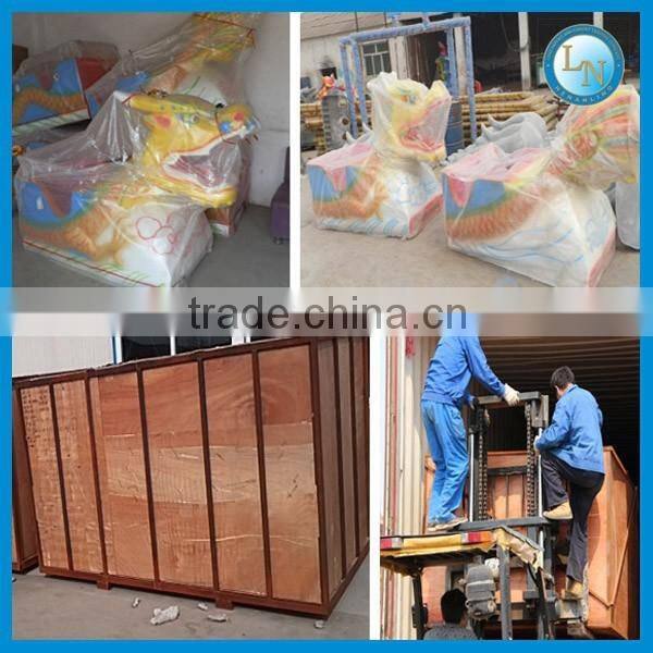 Super attractive amusements rides mini electric track train slide dragon train for sale