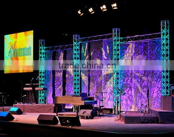 Exclusive design 12inch scaffolding cable truss for trade show