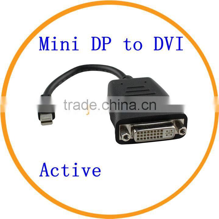 Mini DisplayPort DP to DVI Active Adapter Cable for Macbook Pro Air from dailyetech