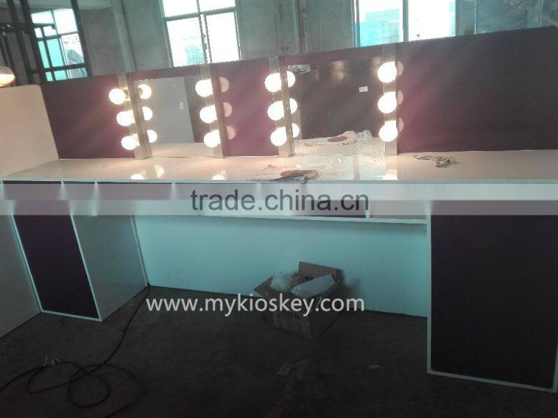 Eyebrow kiosk for mall shopping center customize and design