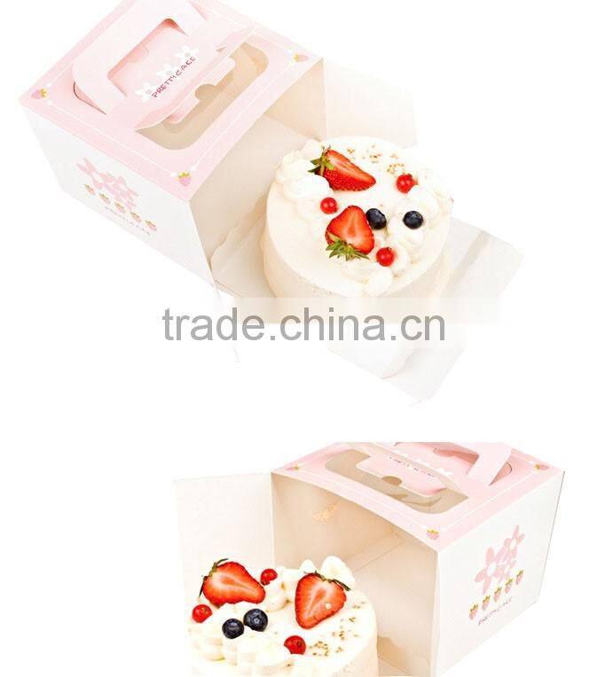 Birthday cake paper box of good quality food box
