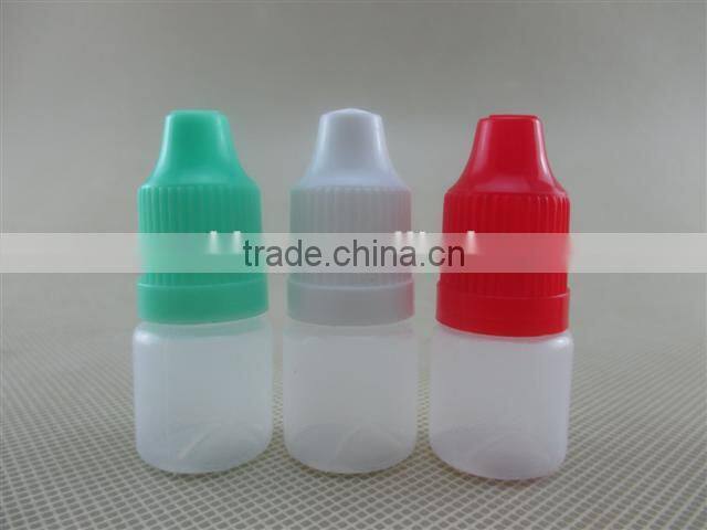 wholesale soft pe dropper bottle 3 ml with childproof cap