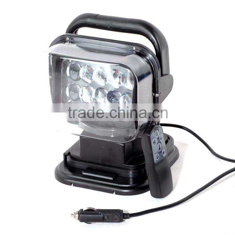 7 inch 50W high power handheld led rechargeable work lamp with remote control