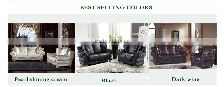 B838 UKFR USFR living room furniture classic leather sofa set