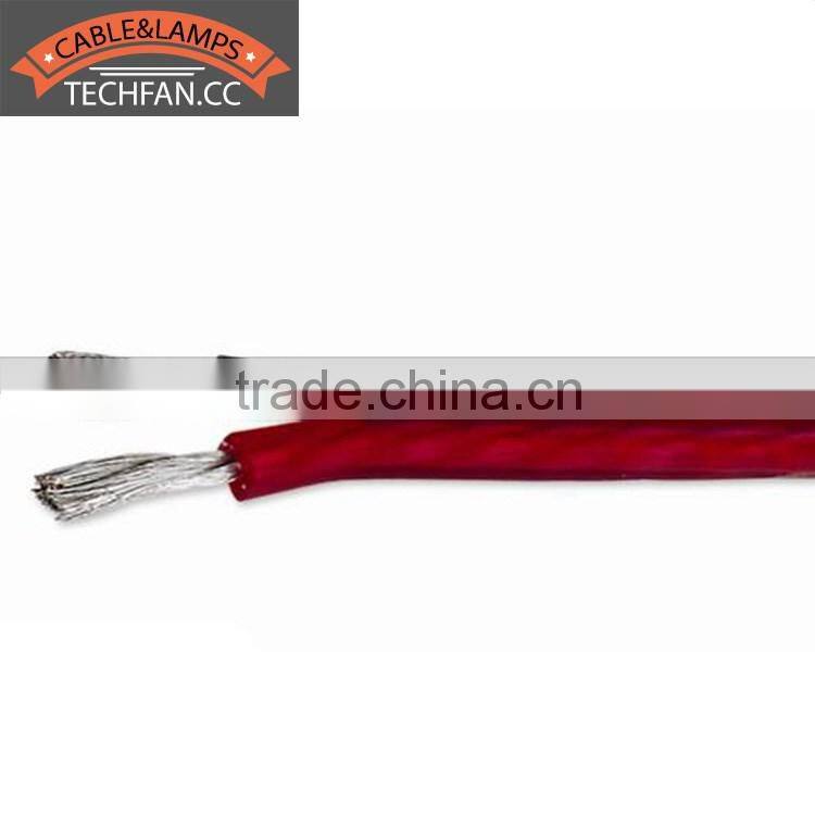 Frosted tined CCA 2x0.75mm2 speaker cable PVC jacket speaker wire