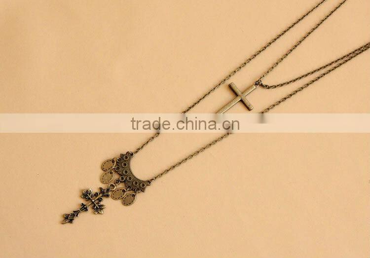 MYLOVE cross sweater chain winter jewelry coat chain MLSC-16