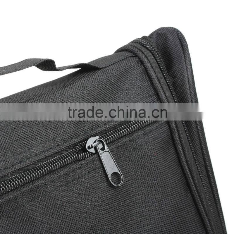 Compartment Nylon Make Up Case Cosmetic Travel Outdoor Wash Bag (YX-Z075)