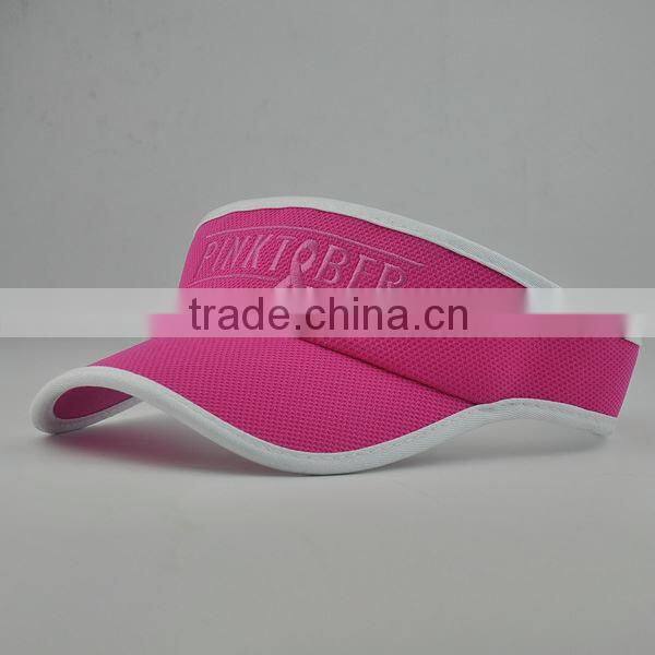 cheap sun visor/visors 100% cotton