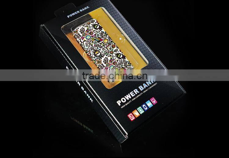external battery charger led portable power bank 5000 mah