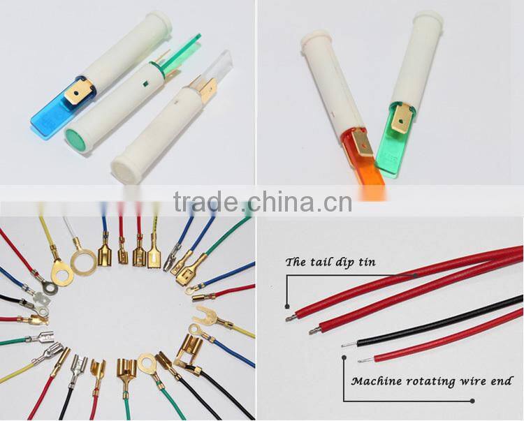 IP67 waterproof telefono plastic 8mm 24v blue led crystal light fittings