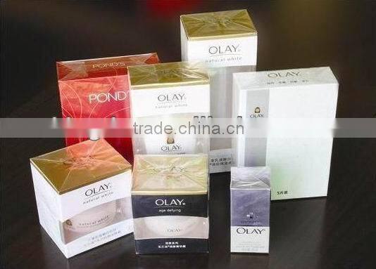 Automatic 3D Double -side heat sealing BOPP/OPP/PVDC film wrapping machine for cosmetic