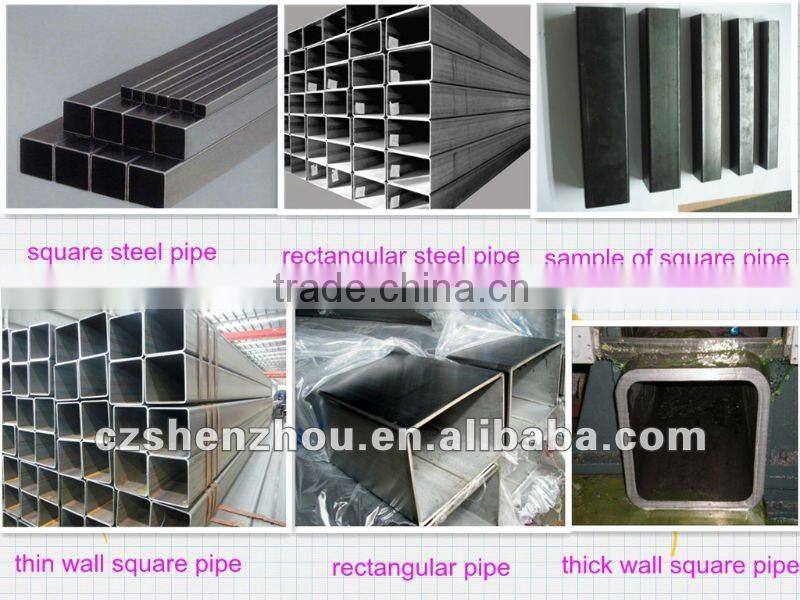 Large Size Rectangular Seamless Steel Tube
