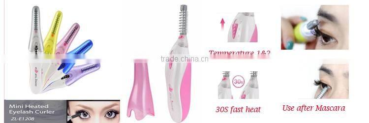 Factory wholesale eyelash curler with replabeable comb design